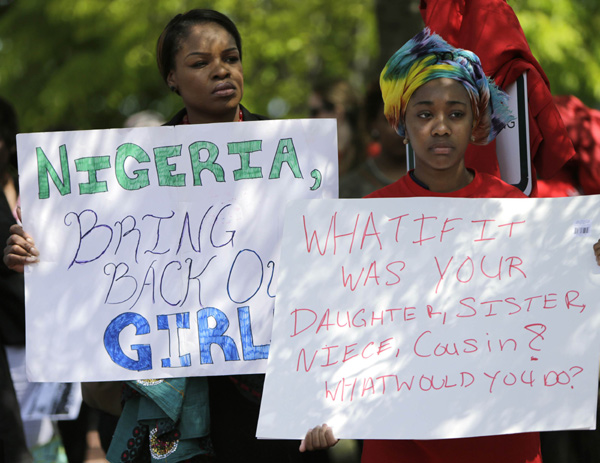 China, UK to track abducted Nigerian girls