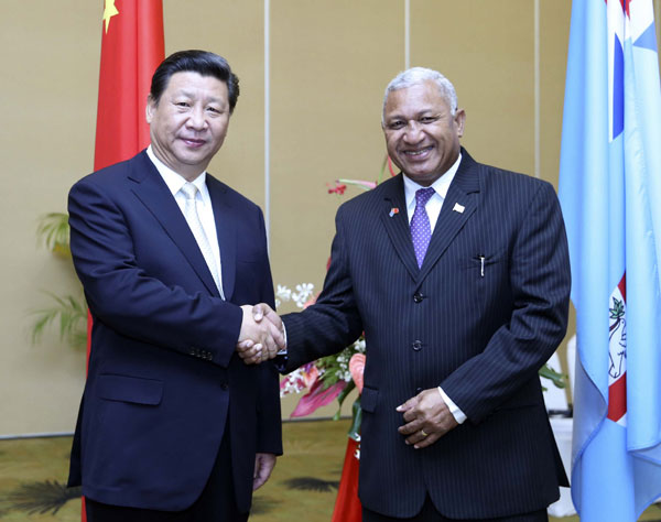 Chinese president pledges continued assistance to Fiji