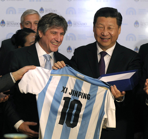 China and Argentina sign deals