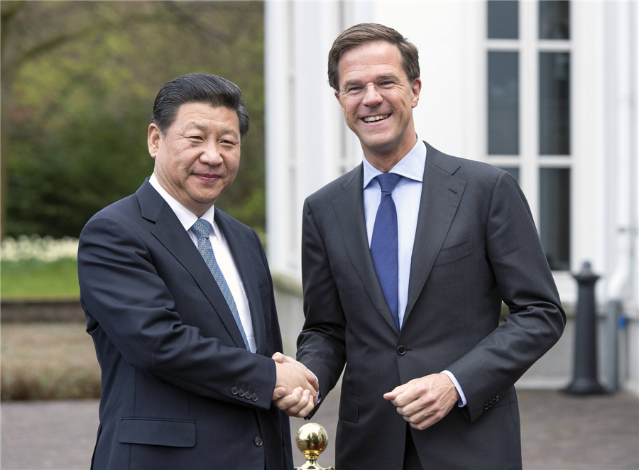 President Xi meets Dutch PM ahead of nuclear summit[1]- Chinadaily.com.cn