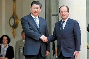 China, France vow to strengthen dialogue, promote co-op