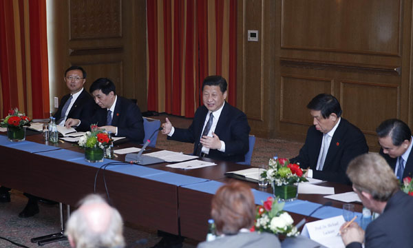 Xi calls for expanding cultural exchanges with Germany