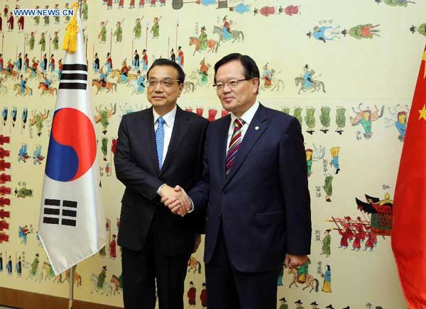 Li calls for closer China-S Korea parliamentary cooperation
