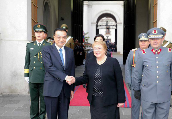 China, Chile mull upgrading FTA amid closer trade ties