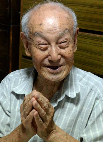 Japanese veteran thanks China for bringing him a new life