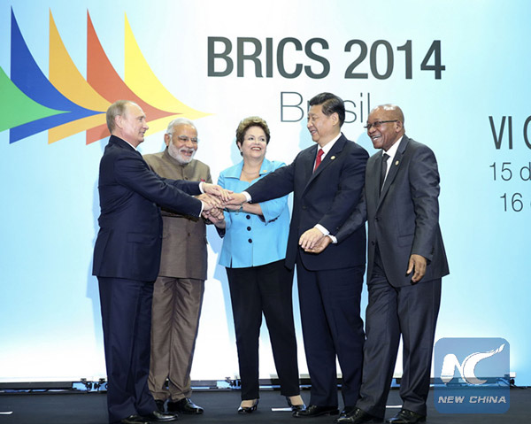 China's top legislature ratifies BRICS bank agreement