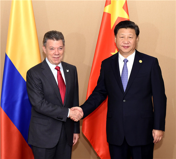China, Colombia vow to boost cooperation