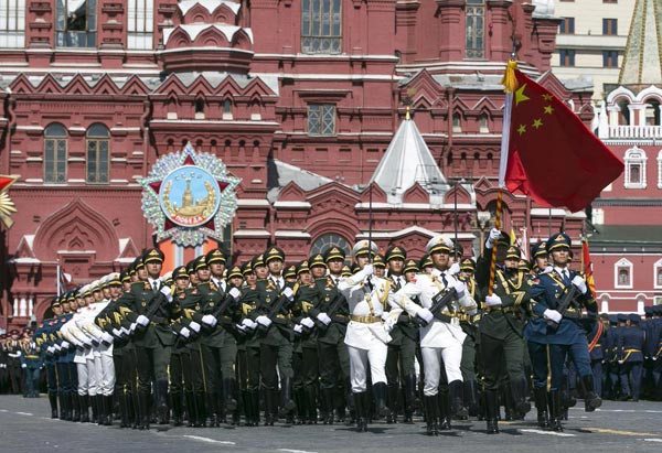 Chinese servicemen to present well-disciplined, professional image in Russian V-Day parade