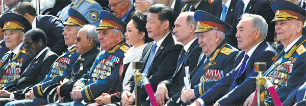 Xi joins Putin to celebrate victory in Europe