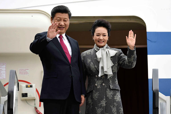 Chinese president wraps up British visit