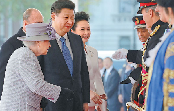 A royal welcome