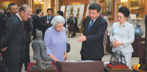 A royal welcome