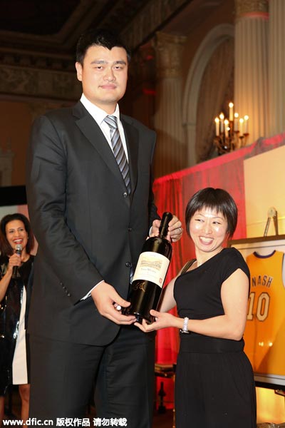 Yao Ming close to $3m crowd funding for wine company
