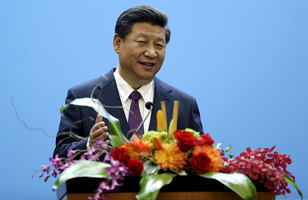 Xi calls for safe cyberspace, reassures US business titans