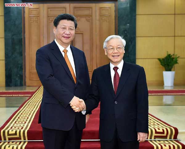 Xi, Vietnamese leaders agree to boost win-win partnership