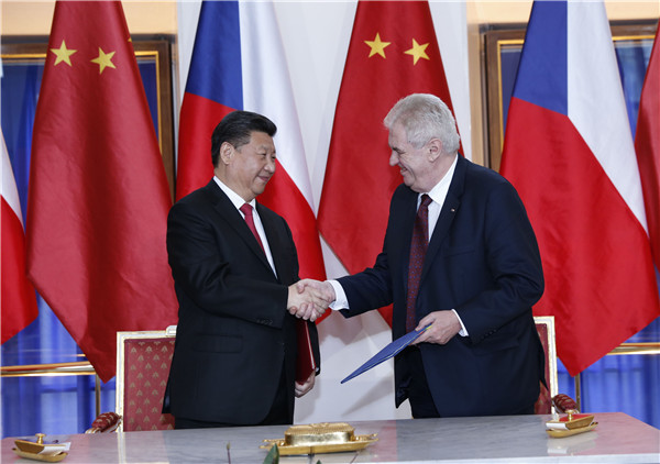 China, Czech Republic pledge for deepened co-op by forging strategic partnership