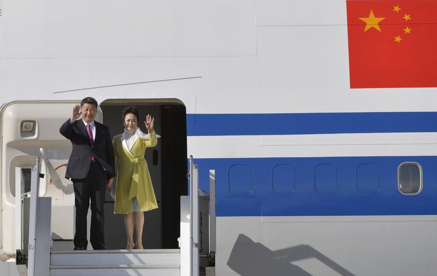 In pics: Chinese president's visit in Ecuador