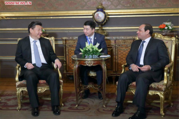 Egyptian welcome for Chinese President Xi Jinping