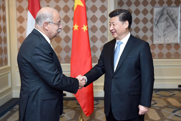 Egyptian welcome for Chinese President Xi Jinping