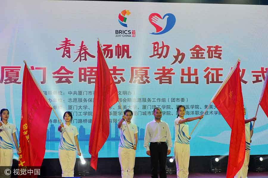 Volunteers ready for 9th BRICS Summit