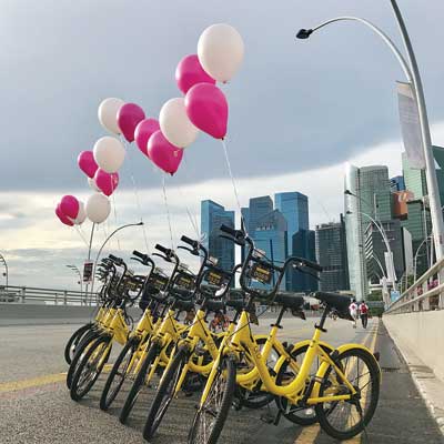 Chinese bike-share service to hit UK