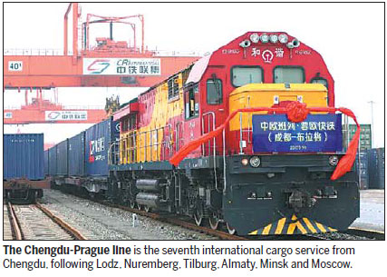 Fast train to Europe, boosts development of transport hub