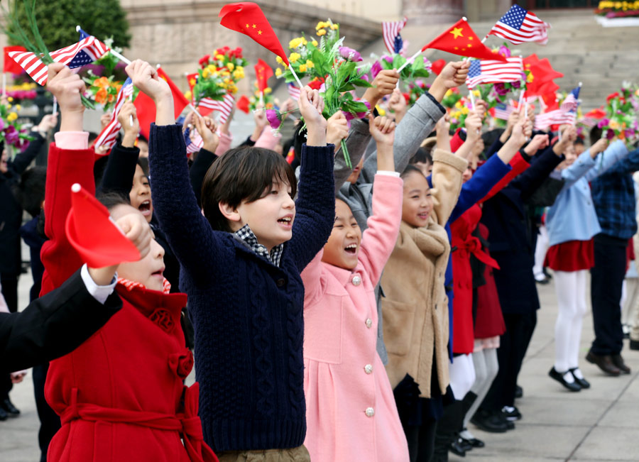 Memorable moments cement China-US ties