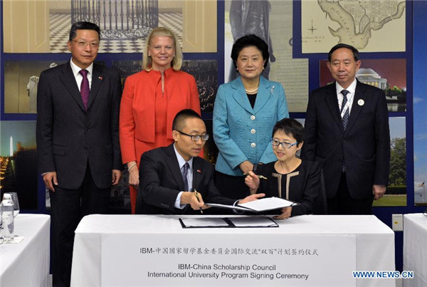 IBM, China ink deal