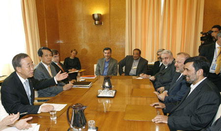 Iran's leader sparks Western walkout at UN meeting