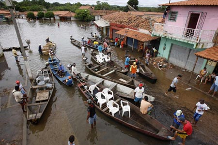 Tough times for flood-hit Brazilians
