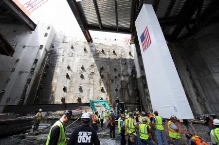 'Last Column' of WTC returned for 9/11 memorial
