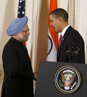 Obama meets Indian PM at White House
