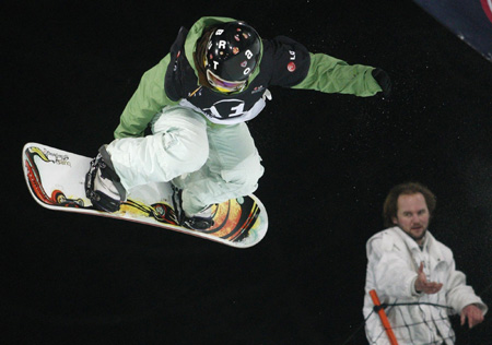 Snowboard World Cup halfpipe event