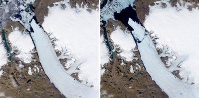 Huge ice island could pose threat to oil, shipping