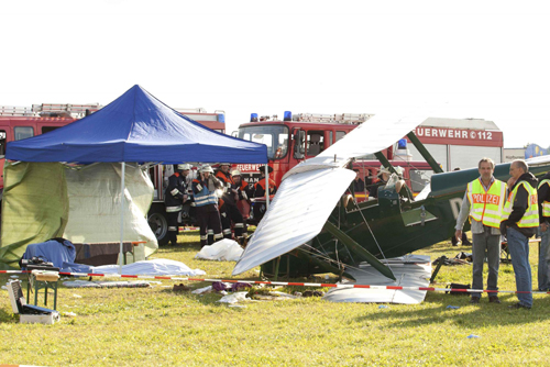Accident at German flight show kills 1, injures 38