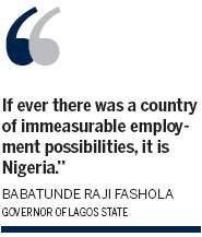 'Nothing is impossible' Fashola tells students