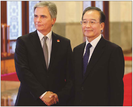 Sino-Austrian bilateral trade to double