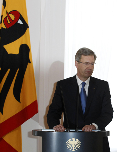 German leader announces resignation