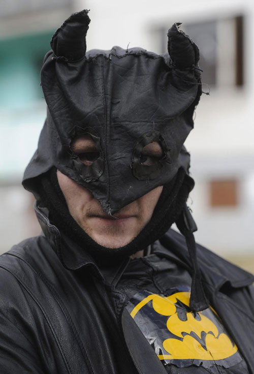 'Batman' brings order to southern Slovak town