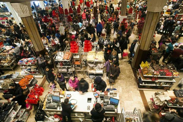 US shoppers welcome early start to 'Black Friday'