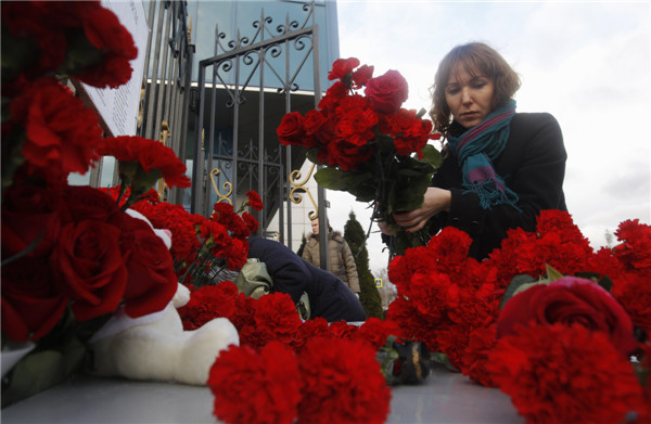Russia mourns air crash victims