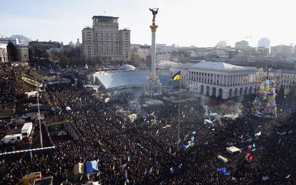 Ukraine opposition urges more protests