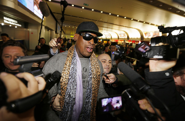 Rodman back from DPRK, fails to meet Kim