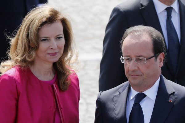 French President Hollande to separate from partner