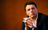 Renzi to be sworn in as Italy's PM Saturday