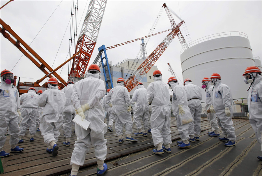 Visit to Fukushima nuclear plant on meltdown anniversary