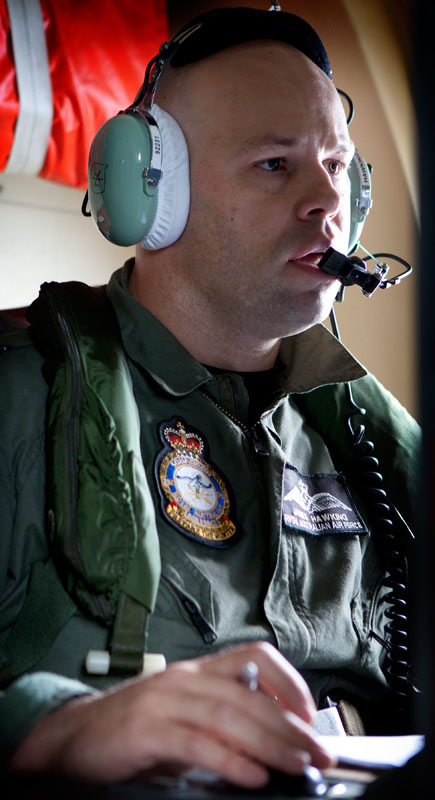 Australian air force search for flight MH370