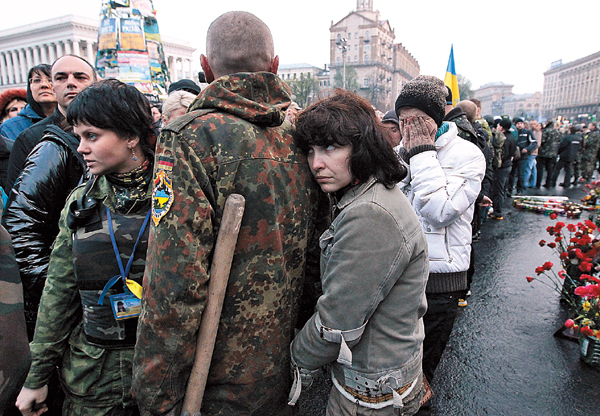 Insurgents hunker down across eastern Ukraine