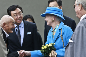 Royals who have visited China