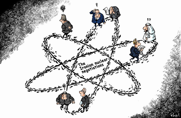 Cartoon: Iranian nuclear talks